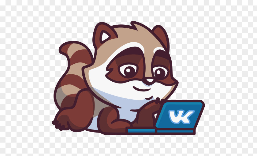 Raccoons VKontakte Sticker Telegram Clip Art PNG