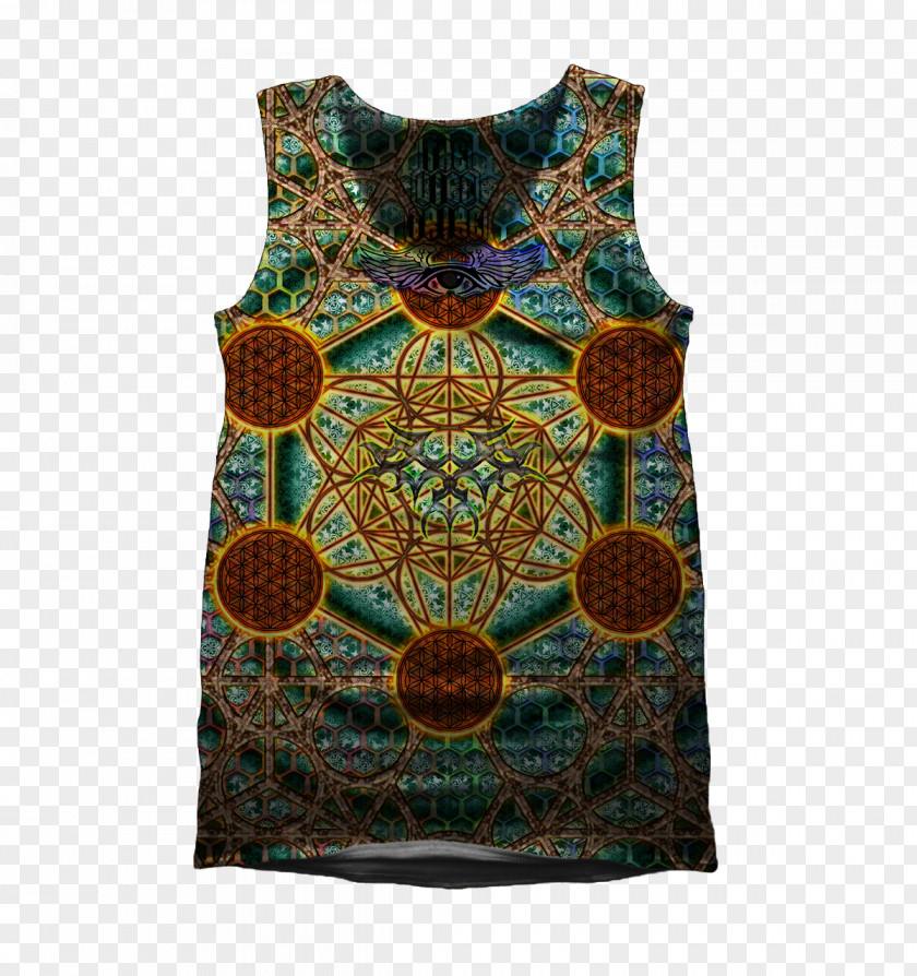 Sacred Geometry T-shirt Clothing Top Blouse PNG