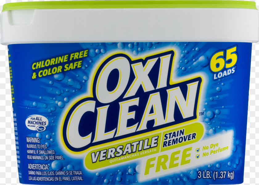 Stain Removal Bleach OxiClean Dye PNG