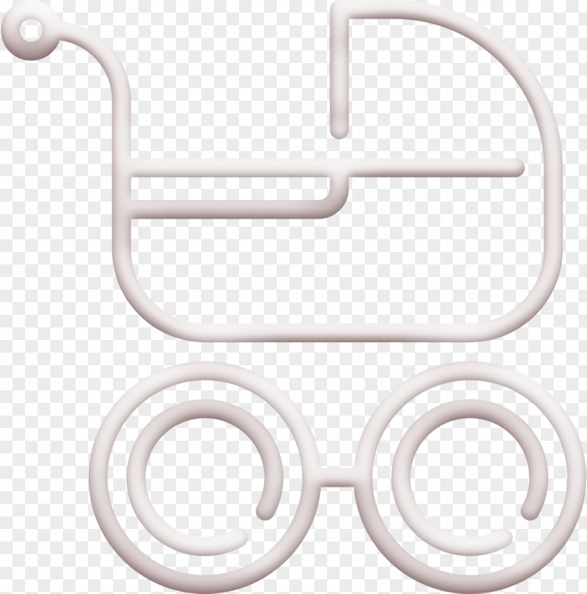 Toys Icon Baby Stroller Doll PNG
