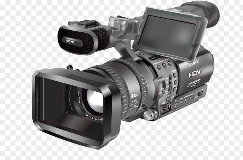 Vector Sony Camera Video PNG