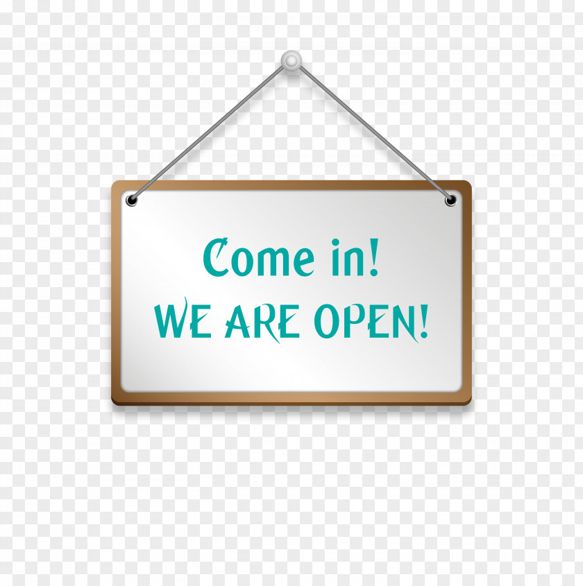 We Are Open PNG