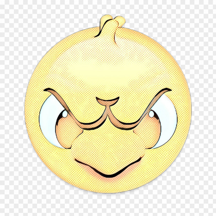 Happy Moustache Emoticon PNG