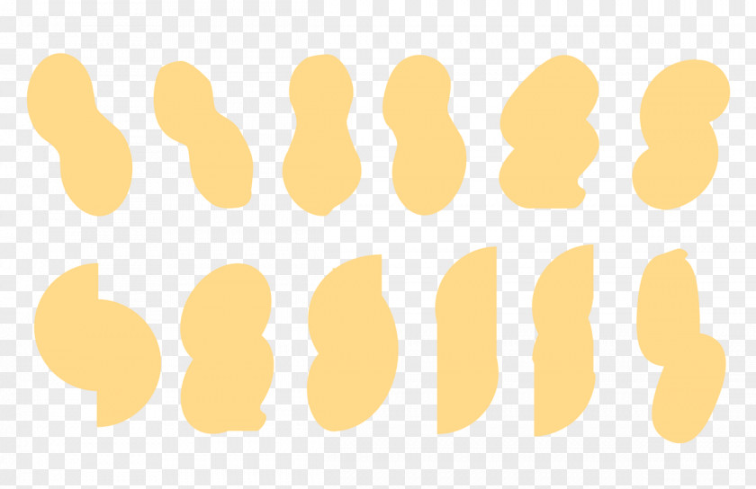 Peanut Shells Finger Font PNG