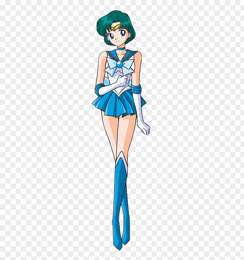 Sailor Mercury Moon Venus Jupiter Mars PNG
