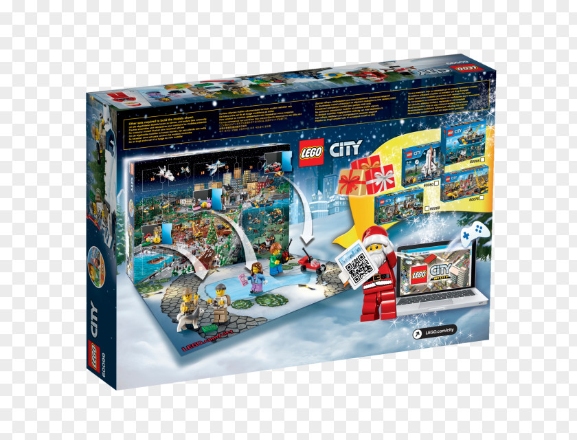 Toy Amazon.com LEGO 60099 City Advent Calendar Lego PNG