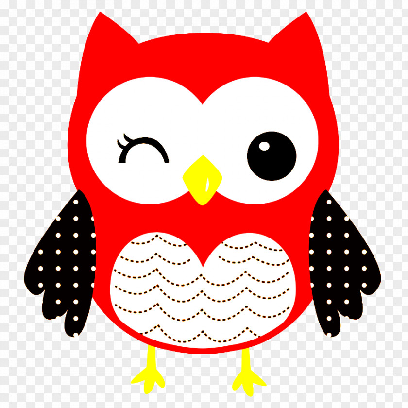 Wing Bird Of Prey Owl Cartoon Clip Art PNG