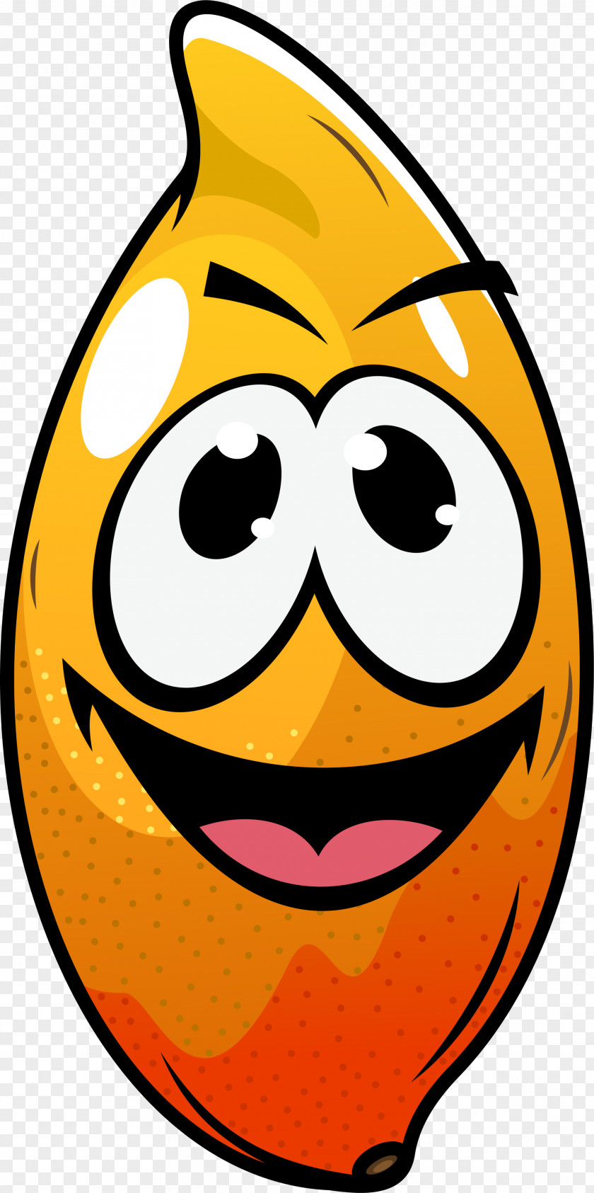 Yellow Cartoon Mango Orange Juice Clip Art PNG