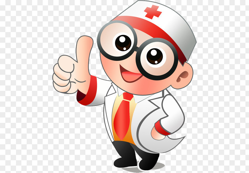 A Thumb Doctor Physician Cartoon Hospital PNG