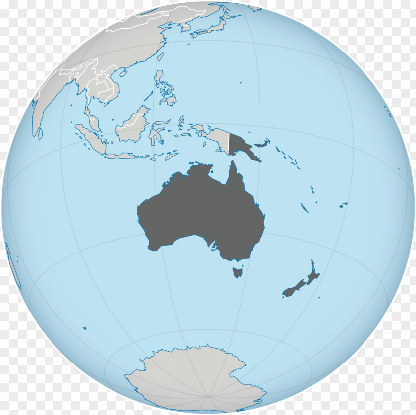 Australia Africa Continent Americas New Zealand PNG