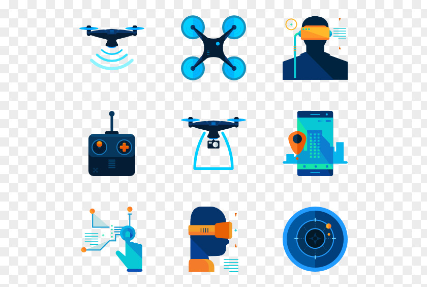 Drones Unmanned Aerial Vehicle Clip Art PNG