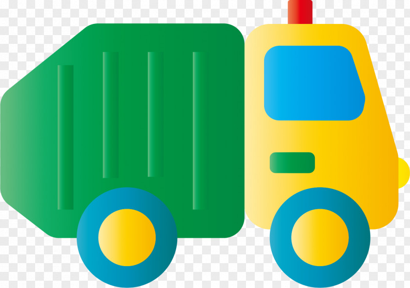 Garbage Truck Transportation Waste Container Recycling Bin PNG