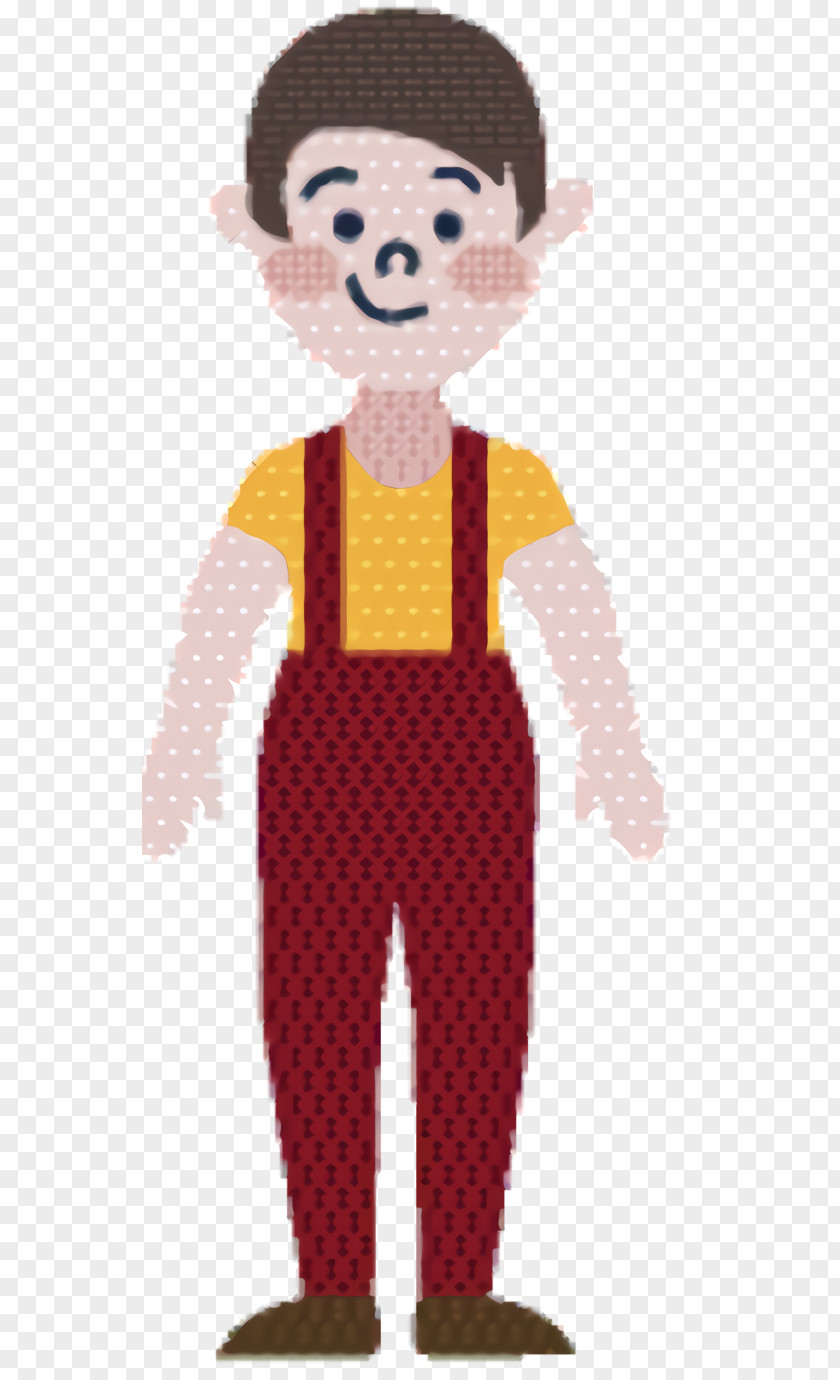Toy Style Boy Cartoon PNG