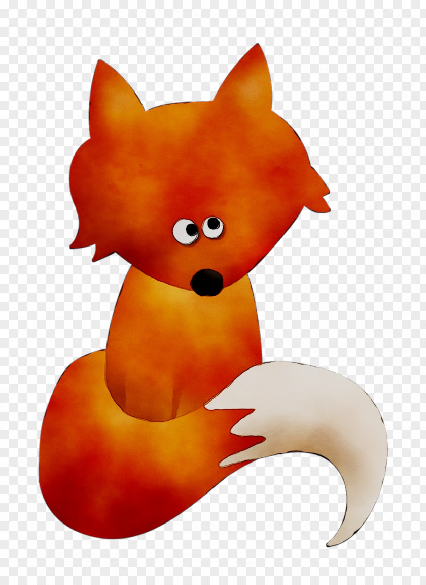 Whiskers Red Fox Snout Orange S.A. PNG