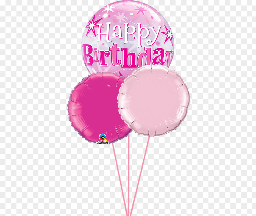 Balloon Birthday Gift Flower Bouquet Party PNG