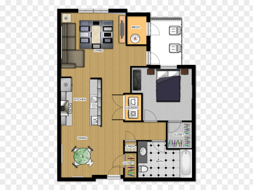 Design Floor Plan Property PNG