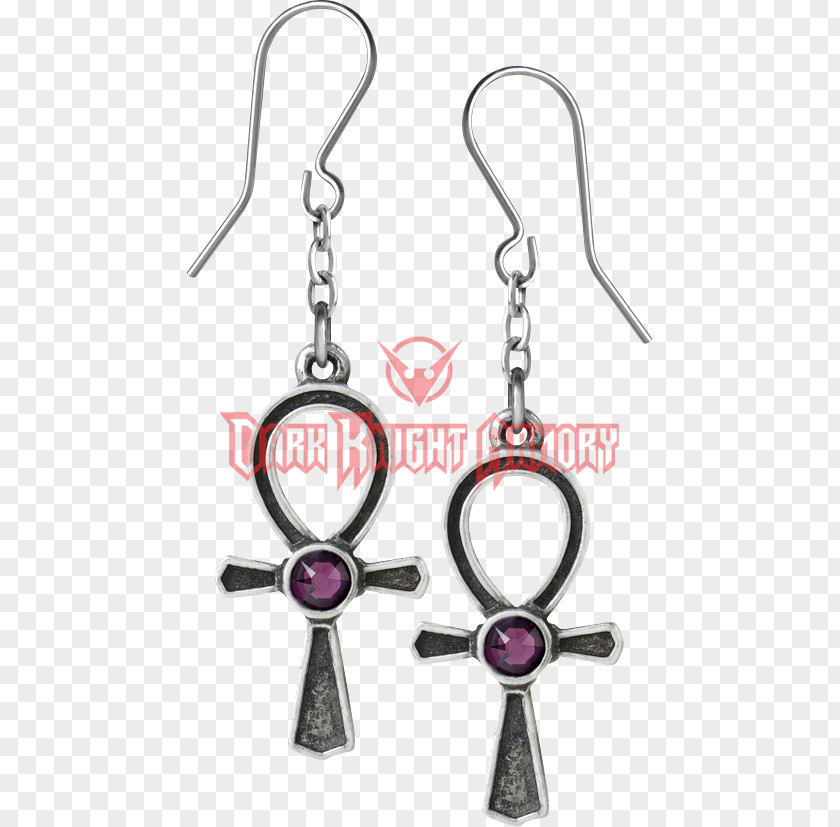 Jewellery Earring Ankh Gothic Fashion Cross PNG