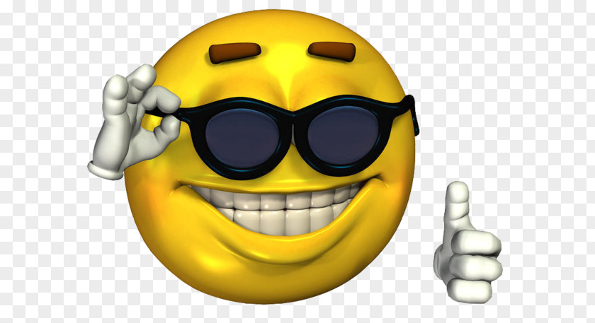 Smiley Emoticon T-shirt Sunglasses PNG