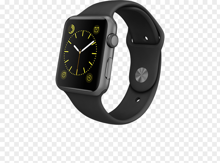 Space Aluminum Apple Watch Series 3 2 1 PNG