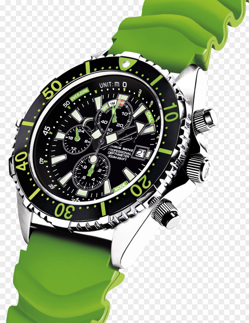 Watch Diving Clock Chronograph Strap PNG