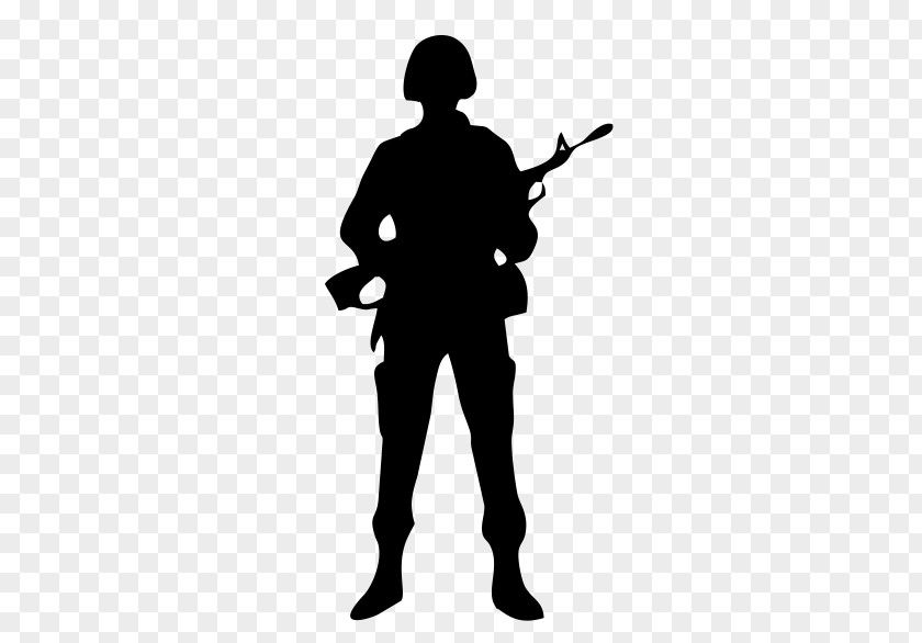 Army Soldier Silhouette Military Clip Art PNG