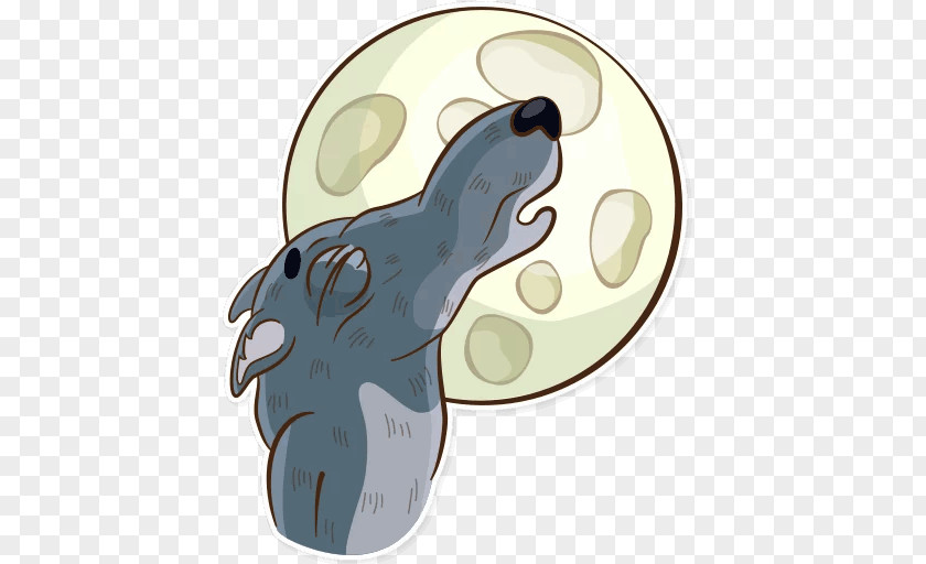 Dick Wolf Telegram Gray Sticker Carnivora Hyena PNG