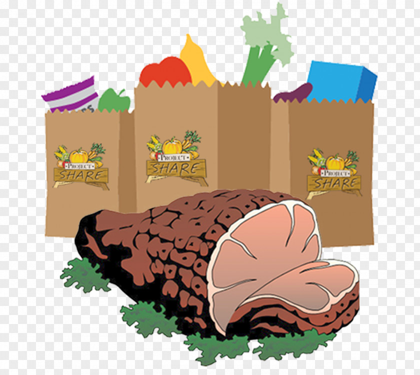 Dinner Clipart Ham Roast Beef Pig Beefsteak Clip Art PNG