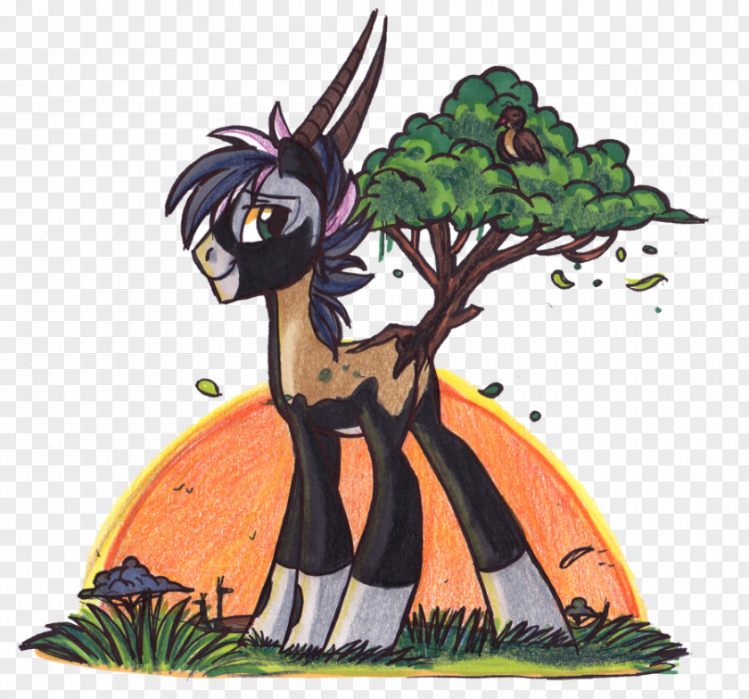 Horse Tree Cartoon Carnivora PNG