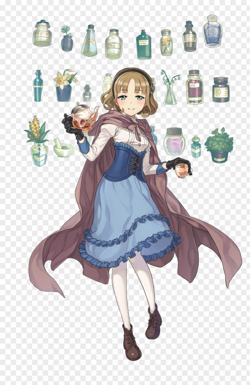 Lily Of The Valley Dress Art Fashion Costume PNG