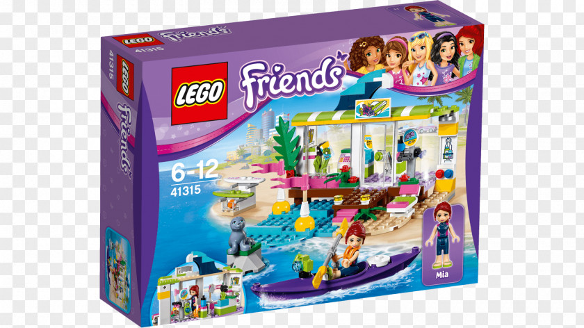 Toy LEGO Friends 41315 Heartlake Surf Shop The Lego Group PNG
