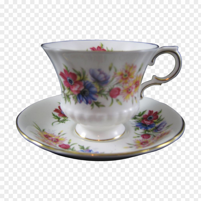 Cup Coffee Saucer Porcelain Mug PNG