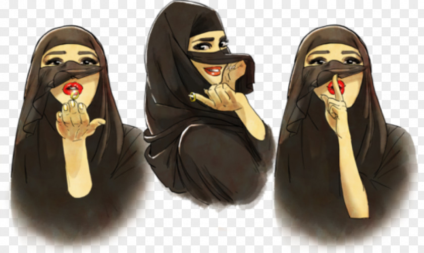 Islam Hijab Niqāb Muslim Palavras Árabes PNG
