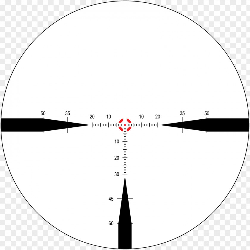 Reticle Trinity Force Titan 4x Scope, Black, DelTex Reticle, Telescopic Sight Milliradian Optics PNG