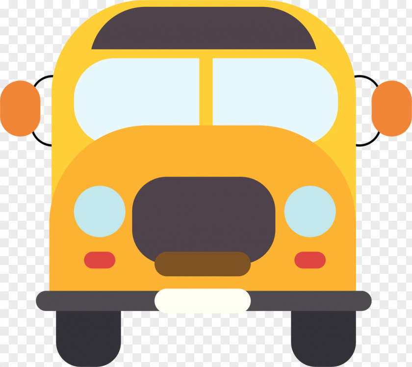 School Bus Education Clip Art PNG