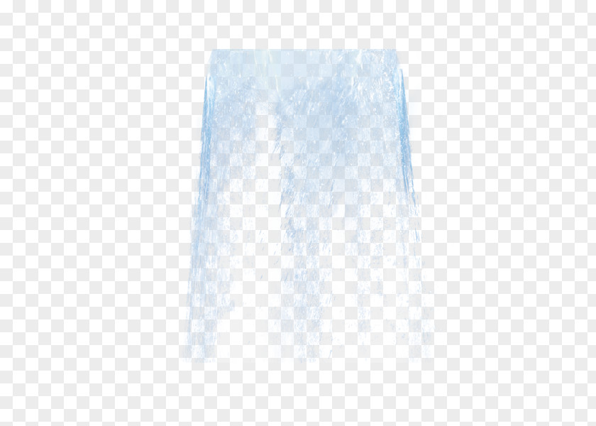 Simple Water Curtain Blue Pattern PNG