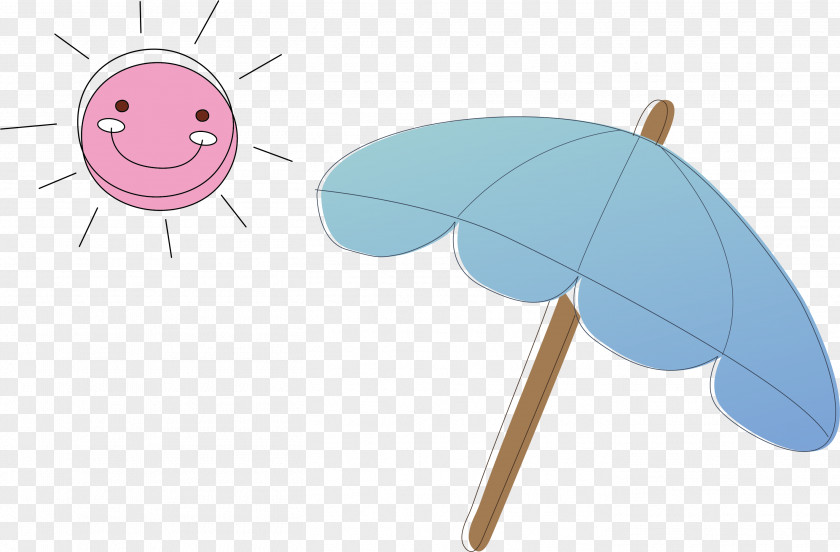 Sun Umbrella Vector Element Euclidean Clip Art PNG