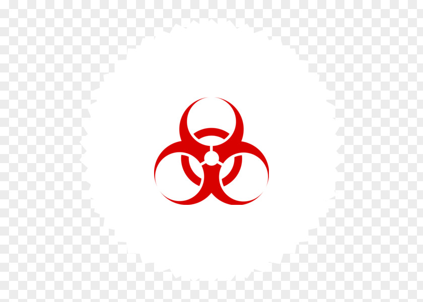 Asbestos Badge Biological Hazard Sticker Symbol Decal PNG