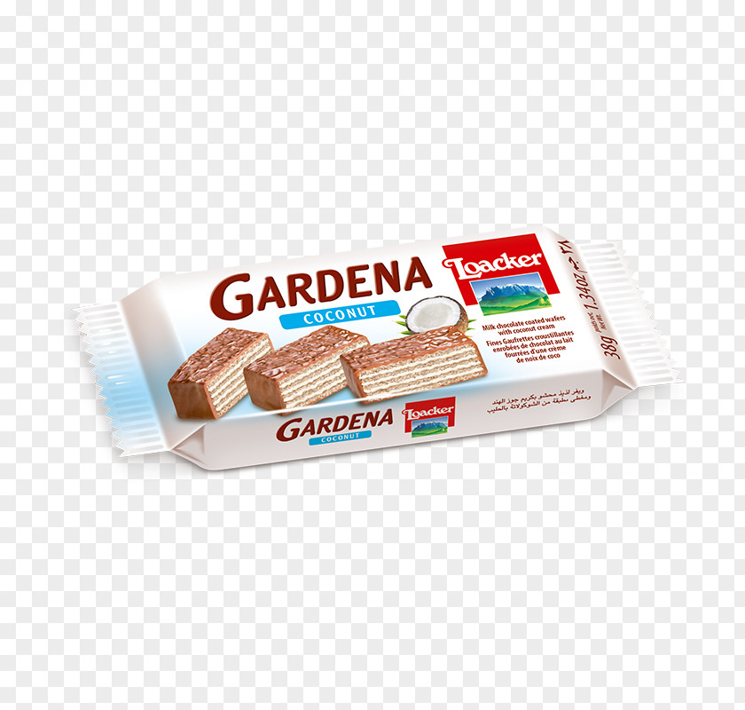 Coconut Flakes Gardena AG Quadratini Loacker Wafer PNG
