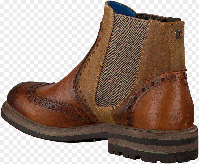 Cognac Chelsea Boot Shoe Leather Footwear PNG