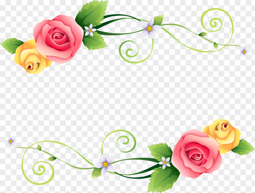 Flower Beach Rose Red Green Pink PNG