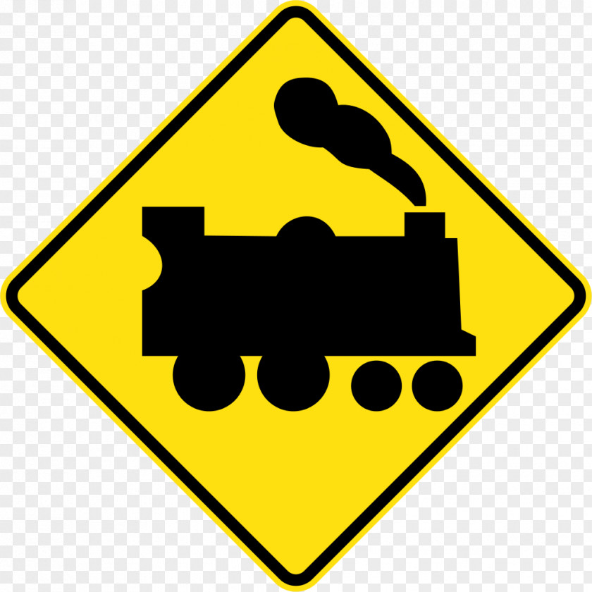 Locomotive Car Traffic Sign Driving Australia Road PNG