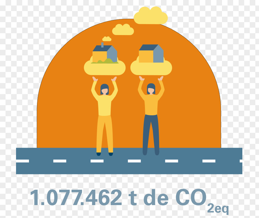 Natural Gas Carbon Dioxide Logo Footprint PNG