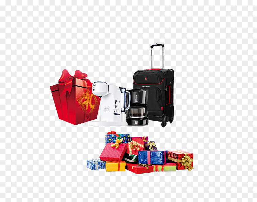 Send A Gift Santa Claus Packaging And Labeling PNG