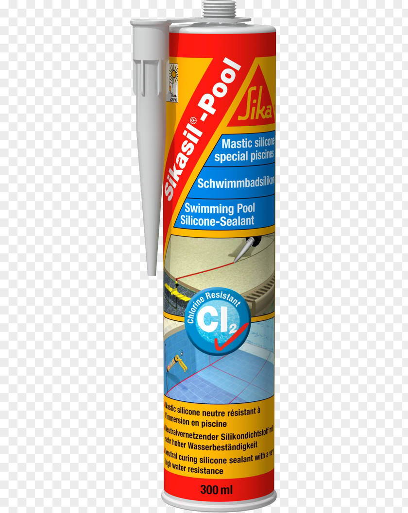 Silicone Adhesive Tape Protective Coatings & Sealants Sikasil Pool Special Sealant For Swimming Pools Sika AG PNG