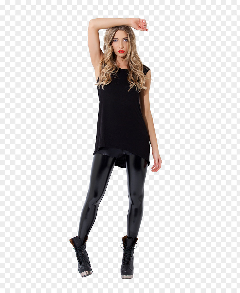 Black Liquid Leggings Jumpsuit Clothing Overall Fashion PNG