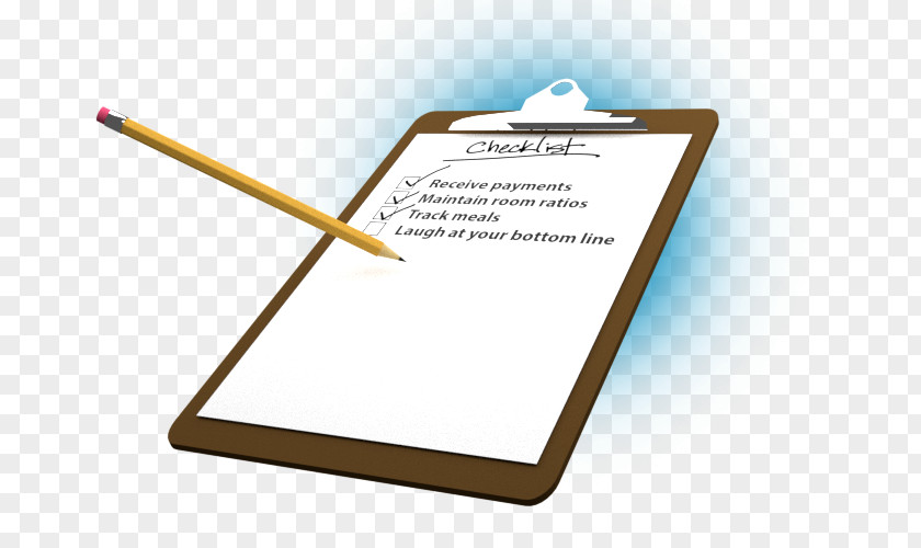 Checklist Paper Material Line PNG