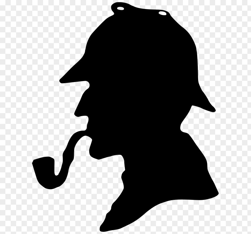 Silhouette Sherlock Holmes Museum 221B Baker Street Dr. John Watson PNG
