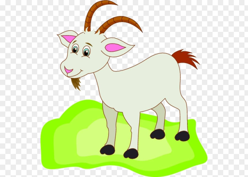 Cartoon Grass On The Sheep Goat Royalty-free Clip Art PNG