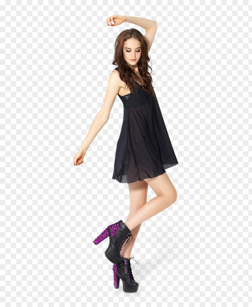 Dress Little Black Fashion Clothing Babydoll PNG