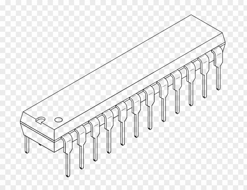 Dual In-line Package Integrated Circuits & Chips Circuit Packaging Chip Carrier Microprocessor PNG